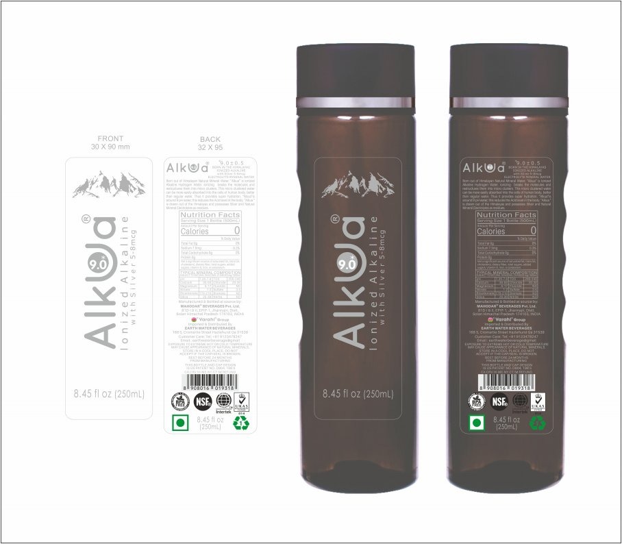 Alkua 9.0 pH Ionized Alkaline water with Pure Silv 232