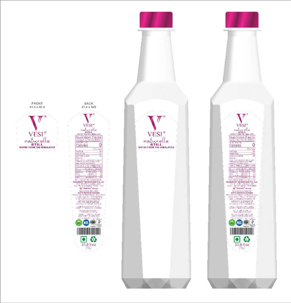 Vesi Natural Mineral Water from The Himalayas 233