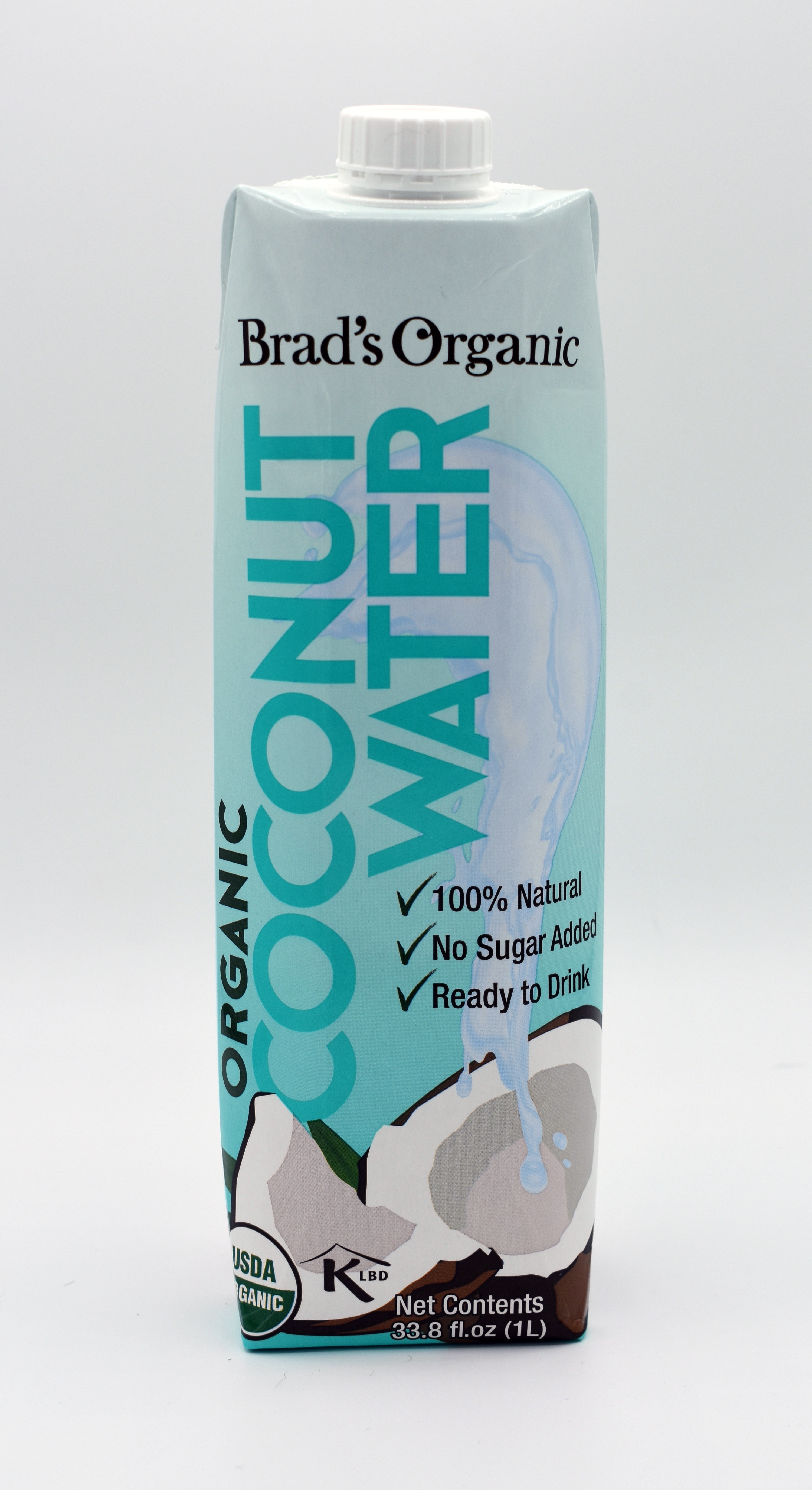 Brad's Organic Coconut water 33.8oz 866