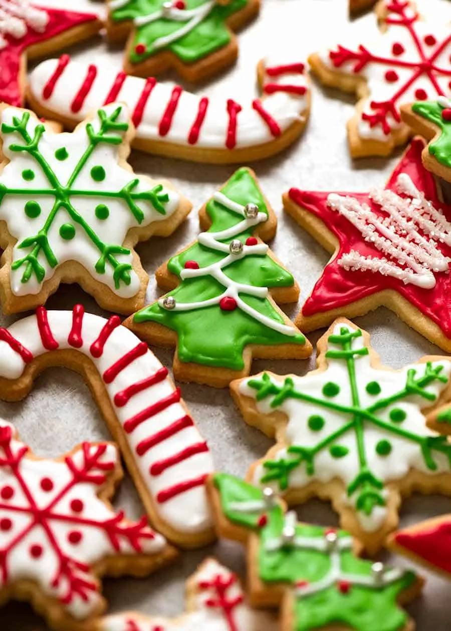 Christmas Cookies! (Vanilla Biscuits/Sugar Cookies) 91