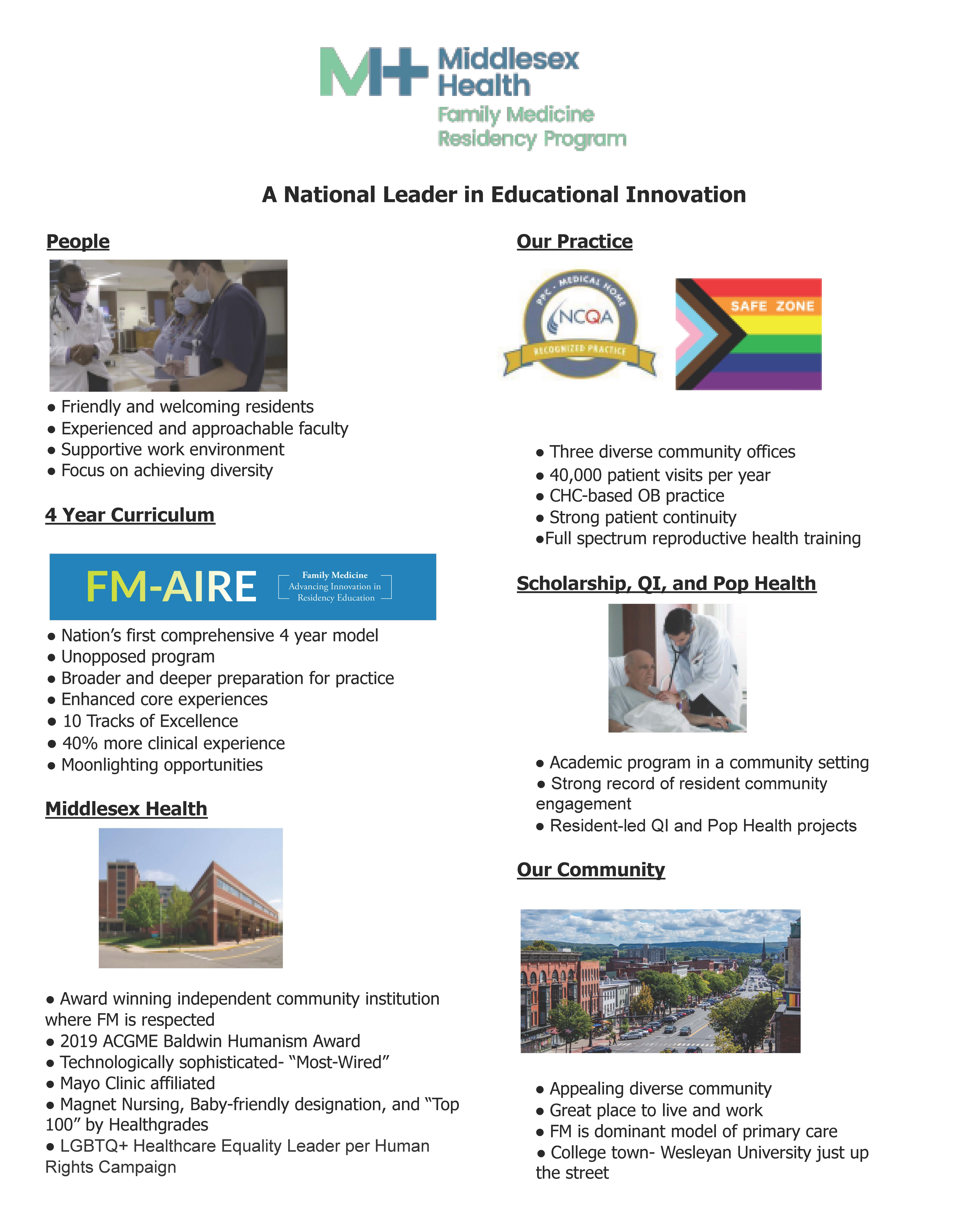 Middlesex Family Medicine Program Highlights 19