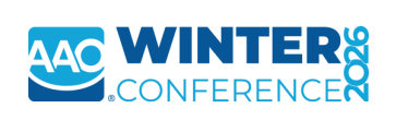 Welcome to AAO Winter Meeting 2026
