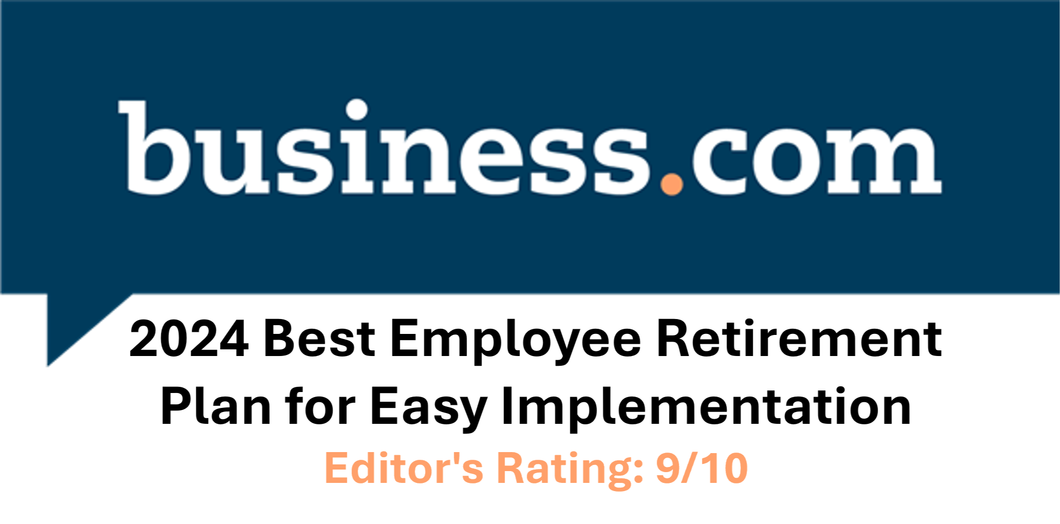 Perfect401(k) Recieves Easy Plan Implementation Award 20