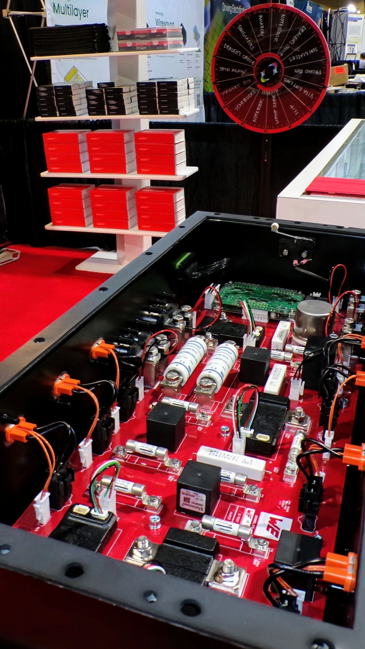 Come see our demo box for a chance to win prizes! 73