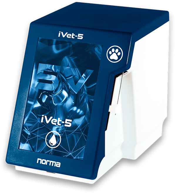 iVet-5 - Smart 5-diff. hematology analyzer for VET use. 576