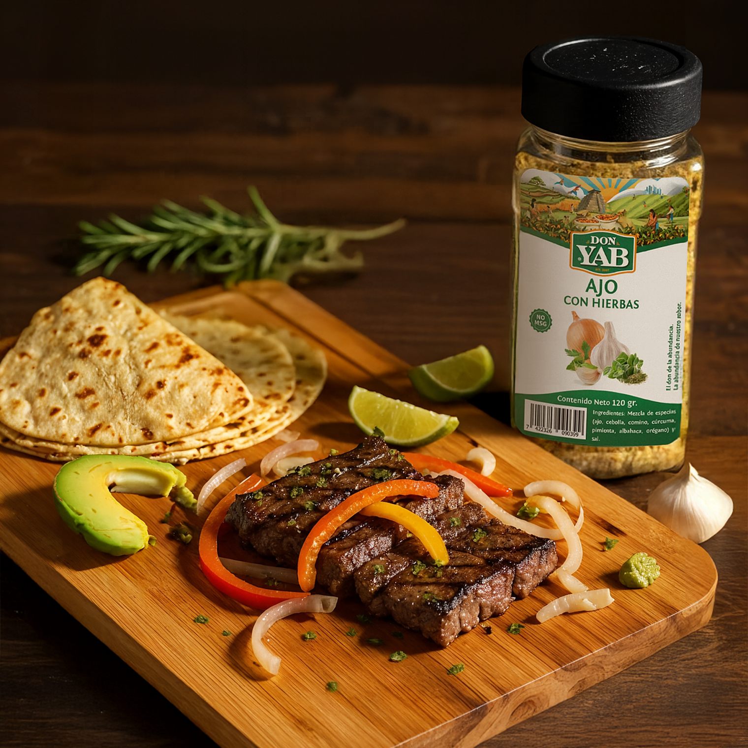 Condimento Ajo con Hiebas 1449