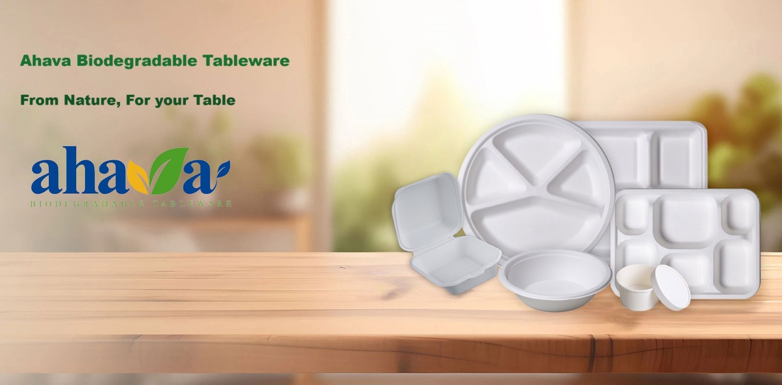 Ahava – Biodegradable & Compostable Tableware 513