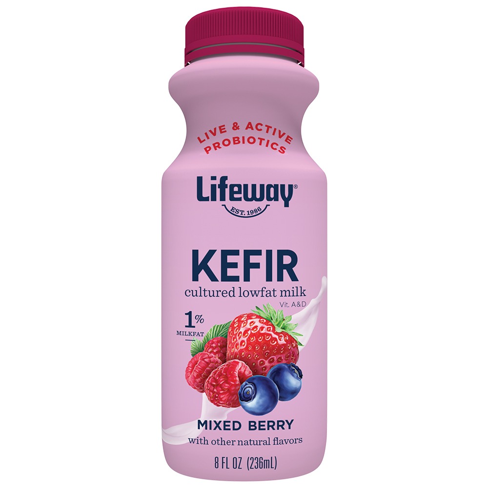 Lifeway Lowfat Mixed Berry Kefir 534