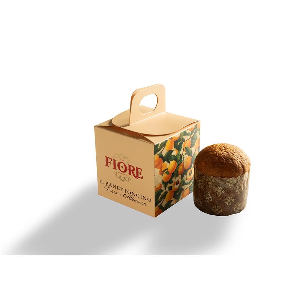 100g SMALL PANETTONE APRICOT & PEACH 556