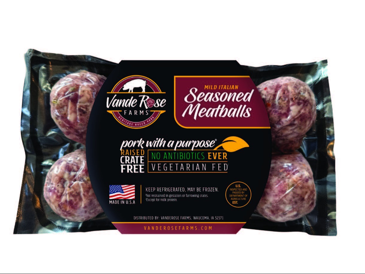 Seasoned Pork Meatballs 830