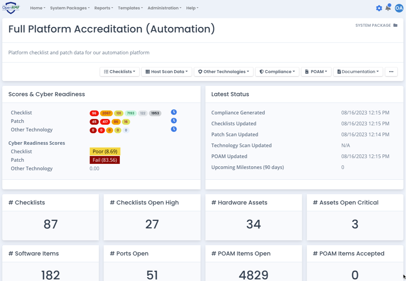 OpenRMF Professional 73