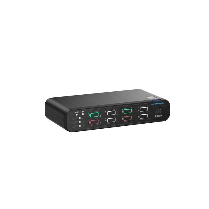4:2 DisplayPort MultiClave Secure KVM with CAC 76