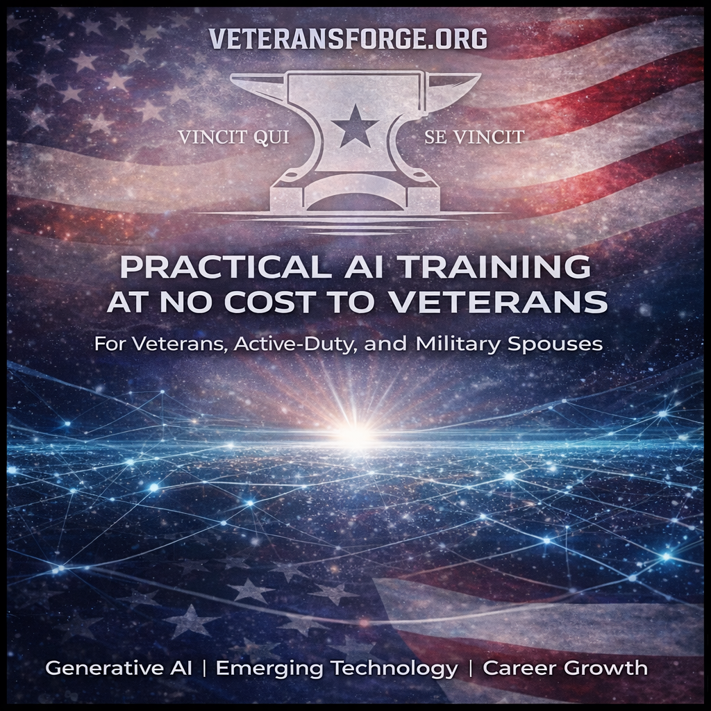 Practical AI Training at No Cost to Veterans 62