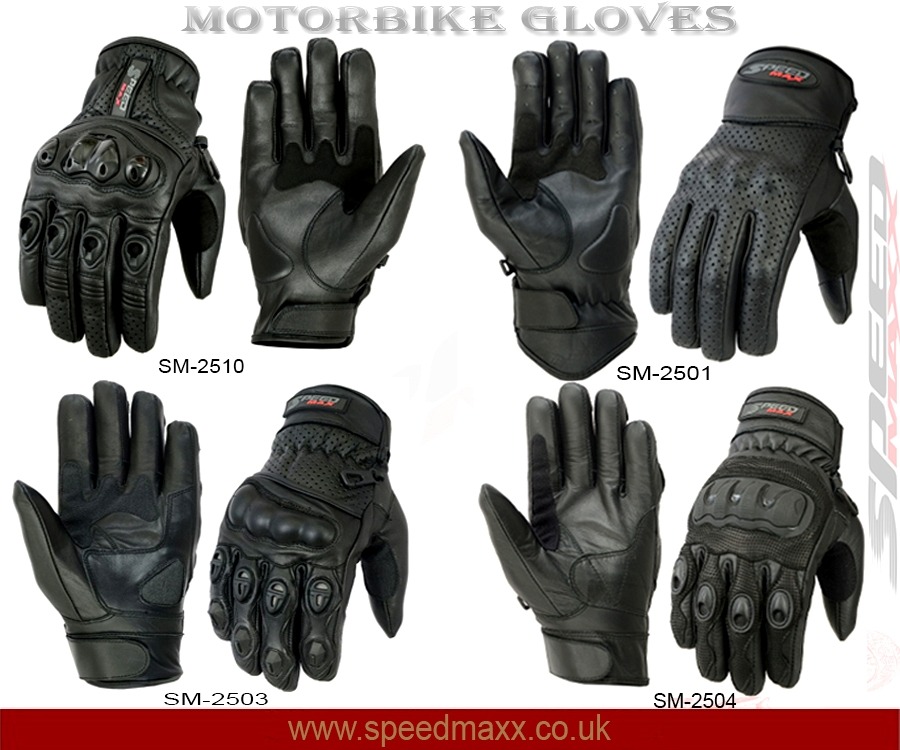 Mens Motorbike Gloves 489
