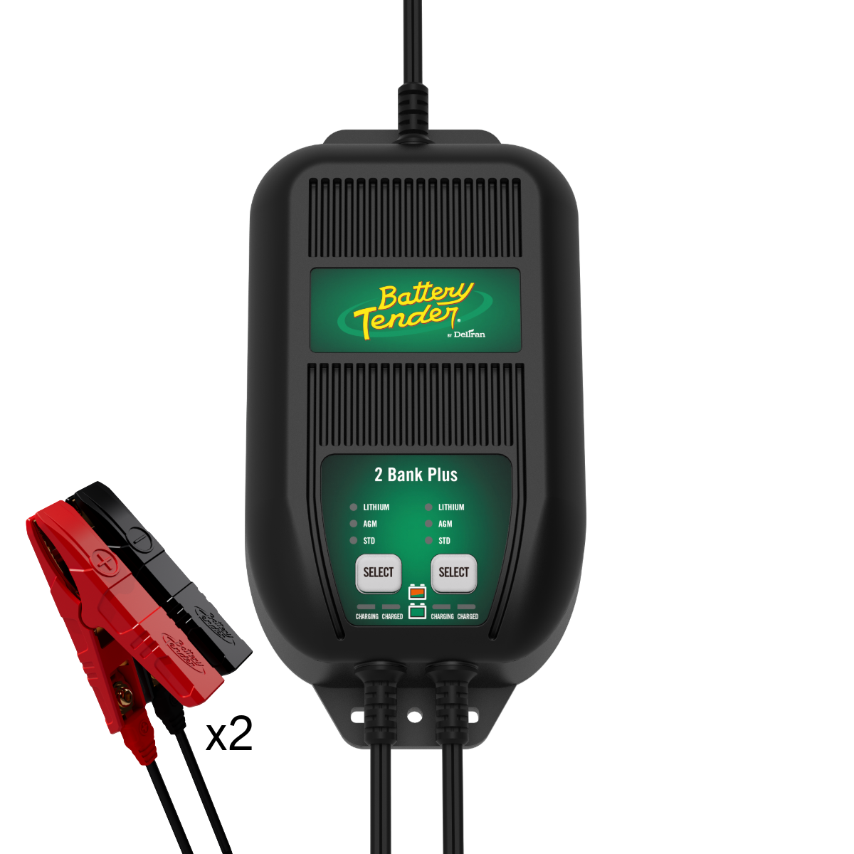 2 Bank, 1.25 AMP 12V Battery Charger 576
