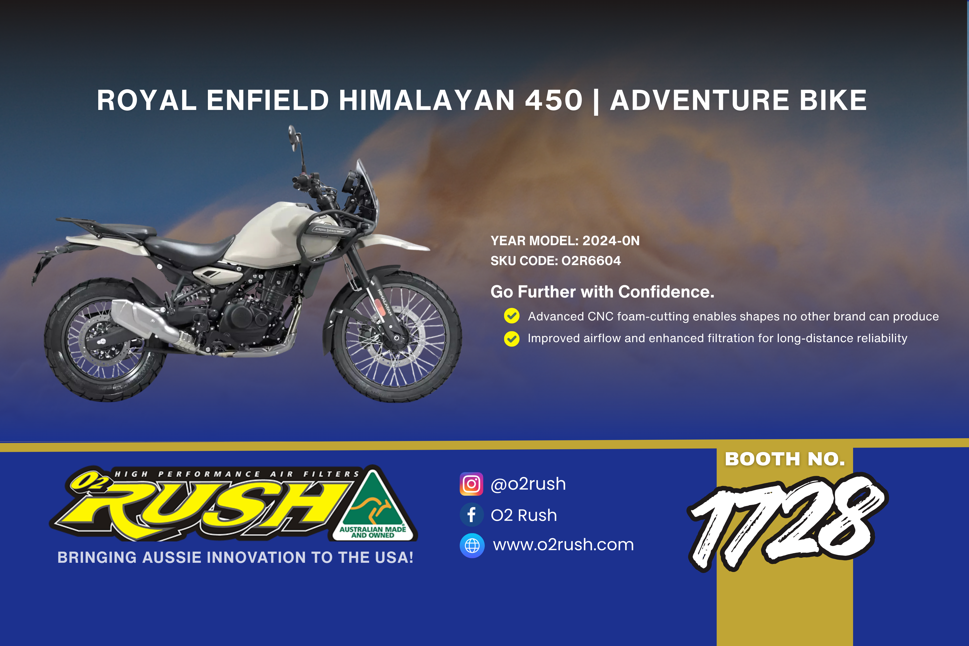 Adventure Bike | Royal Enfield Himalayan 450 2024 - On 571