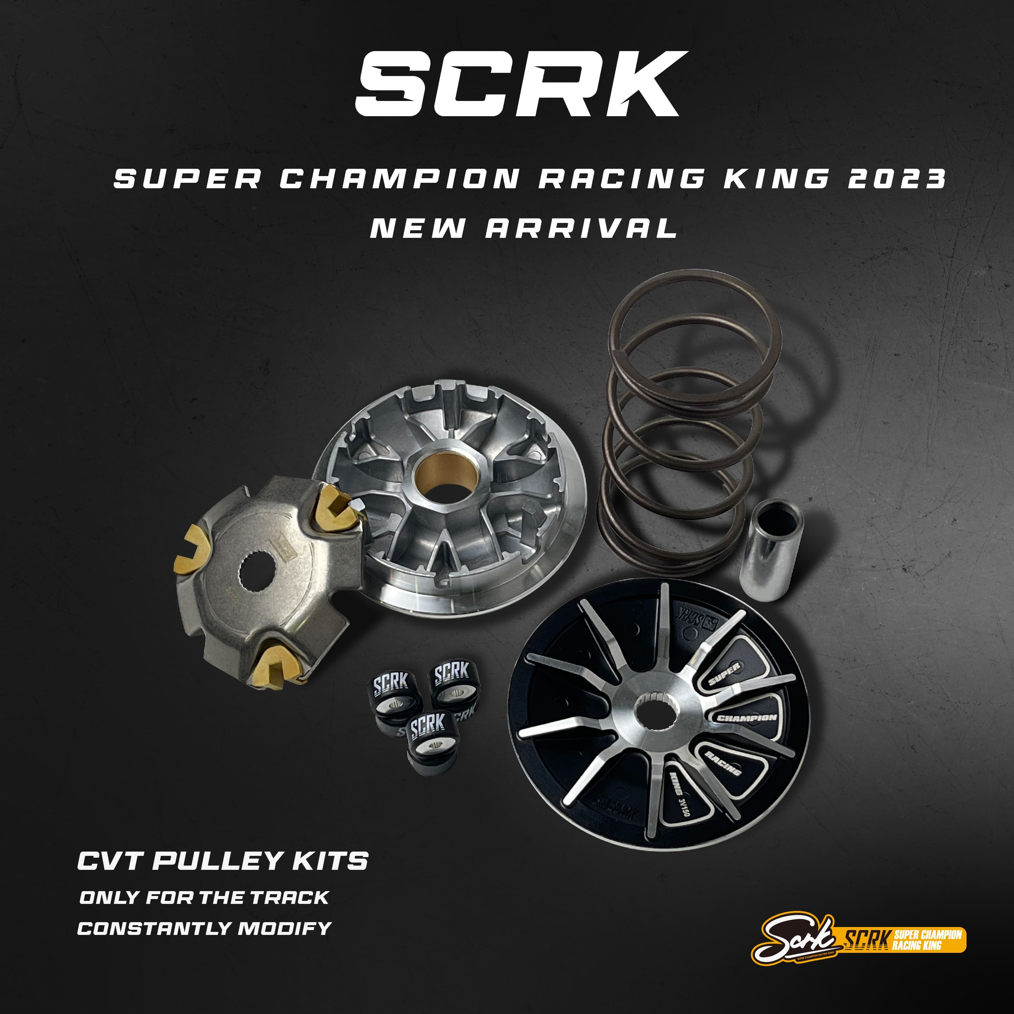 SCRK Pulley Set(Front) Cygnus 605