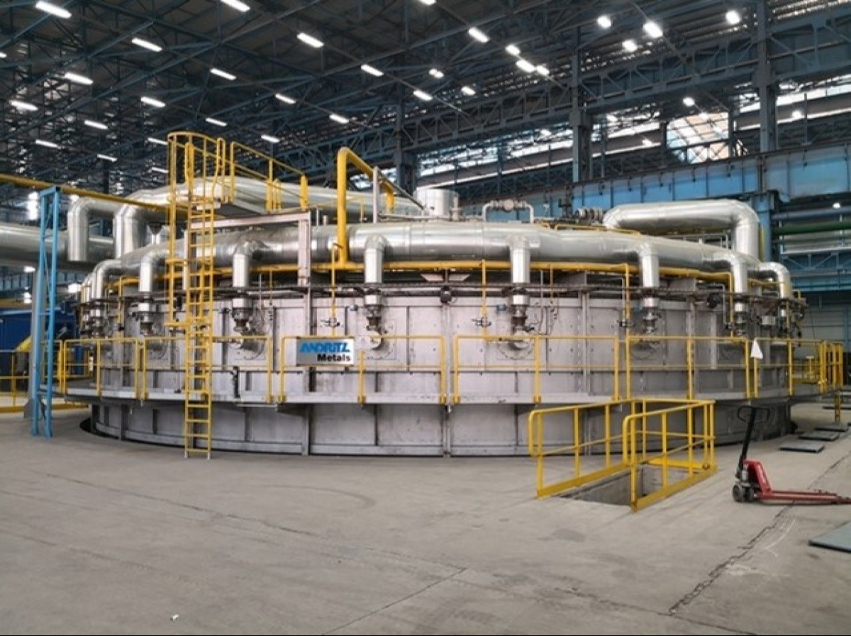 Rotary hearth furnace and heat treatment line for India 712