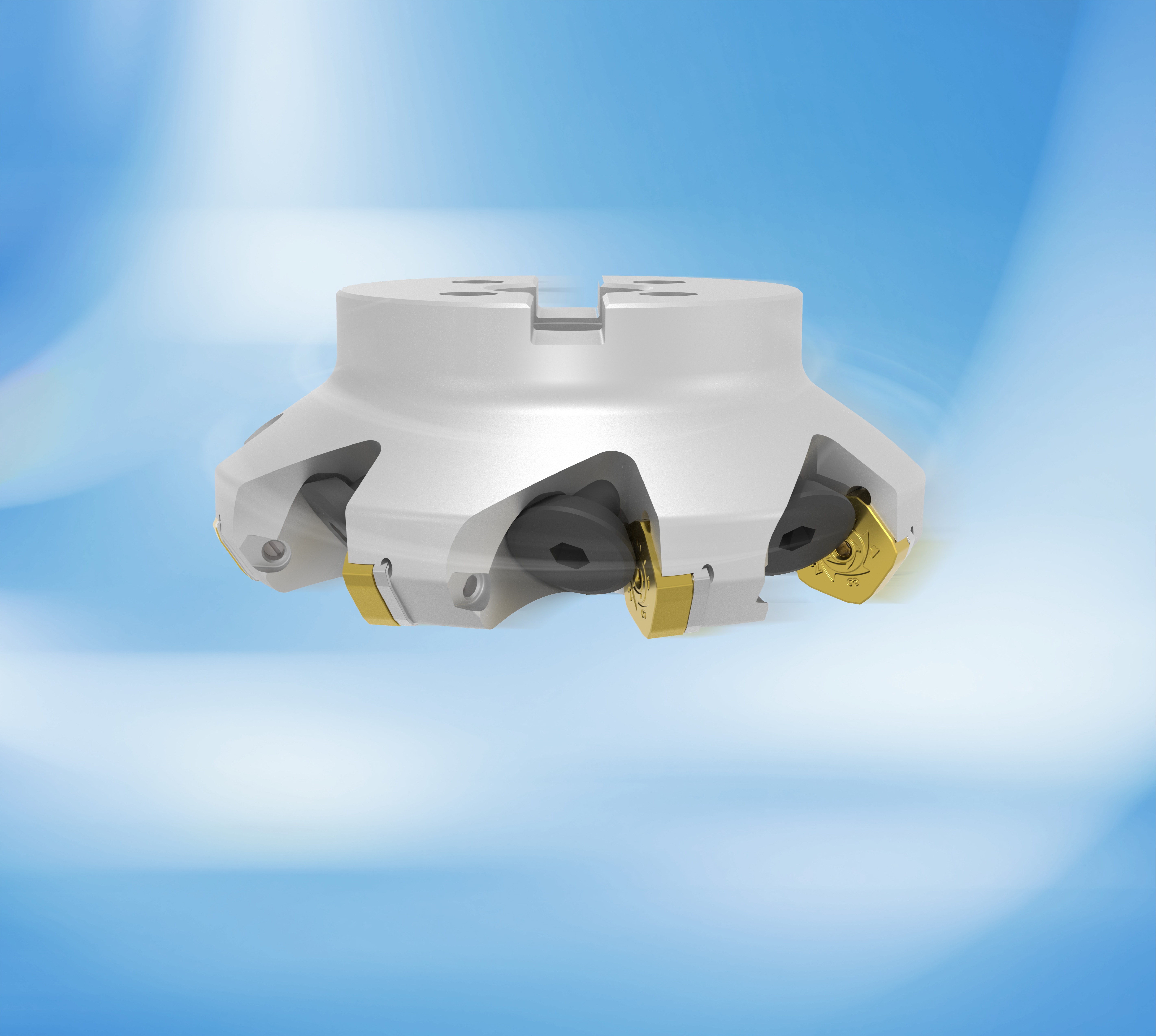 With Kappatec 55N, Boehlerit presents a stable and economical negative face milling system for  optimum machining results 757