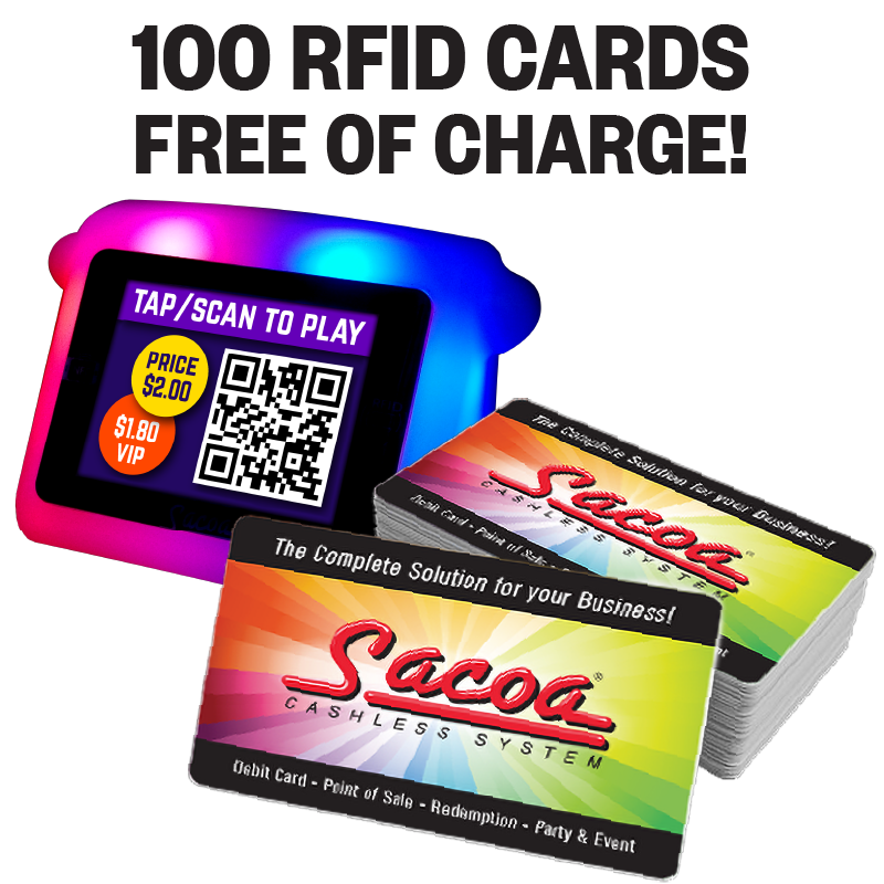 Sacoa Cashless System 105