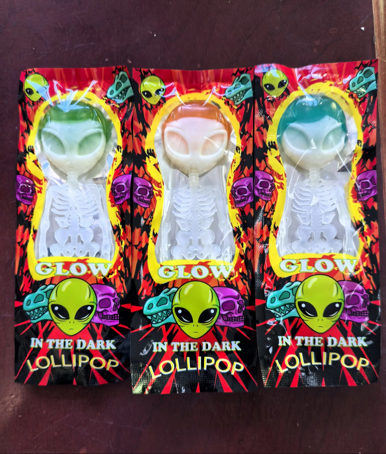 Glow in the dark lollipops 139