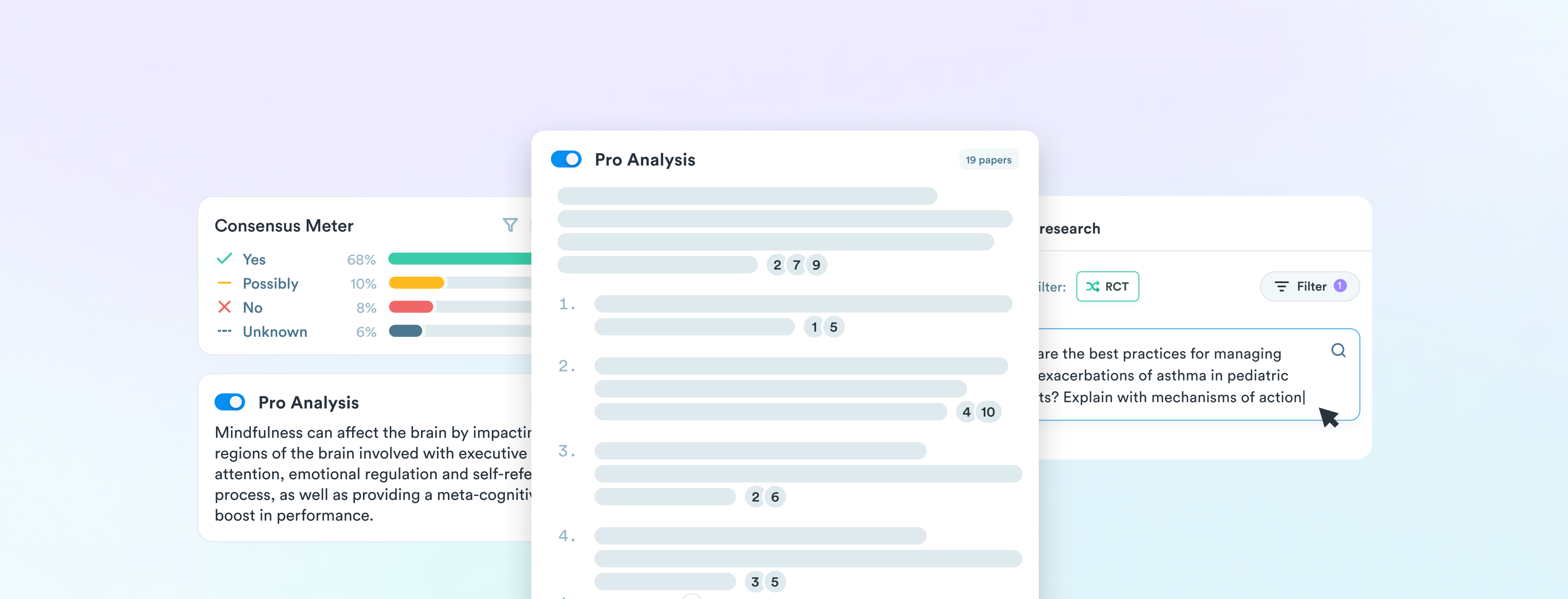 Consensus: AI Search for Peer-Reviewed Papers 94