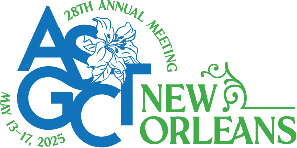 Welcome to ASGCT\'s 28th Annual Meeting