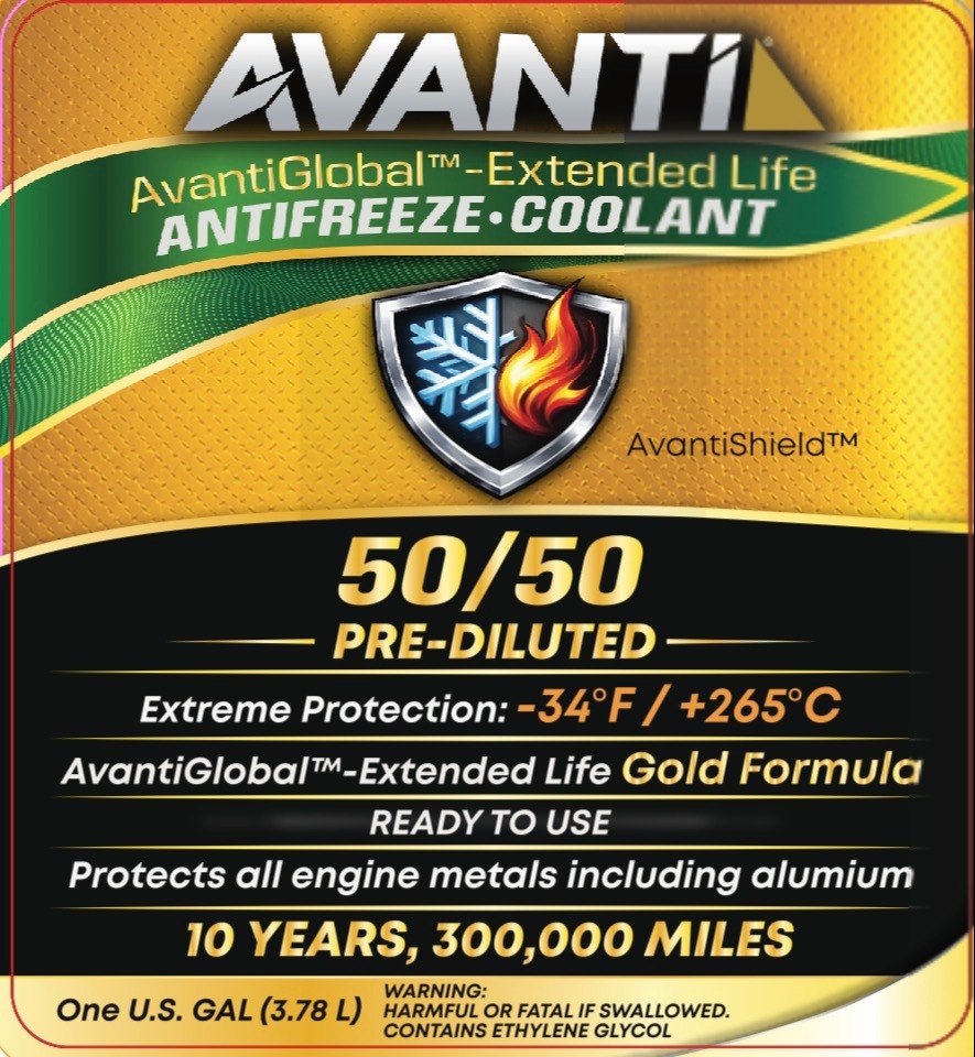 ANTIFREEZE - AvantiGlobal Extended Life 1008