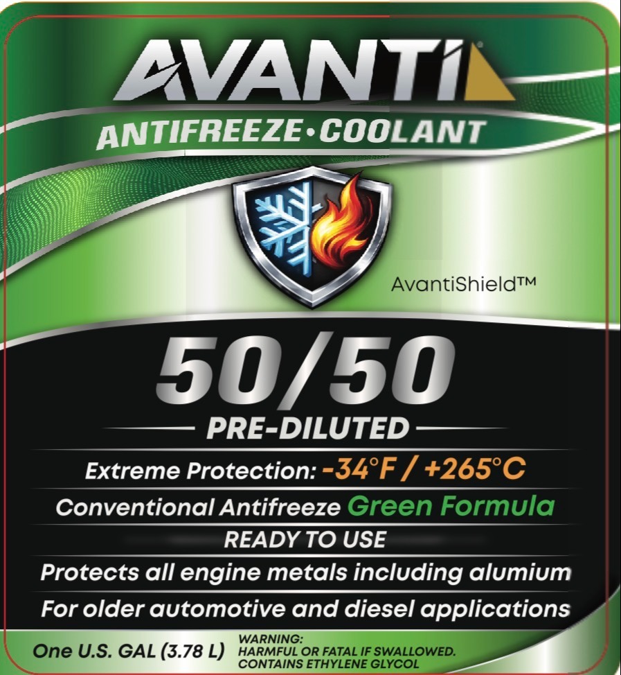 ANTIFREEZE - AvantiGreen Conventional Formula 1009