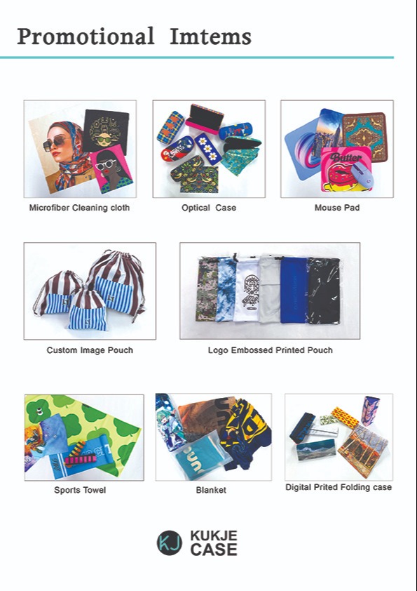 Good  quality of microfiber cloth with full color printed 1183