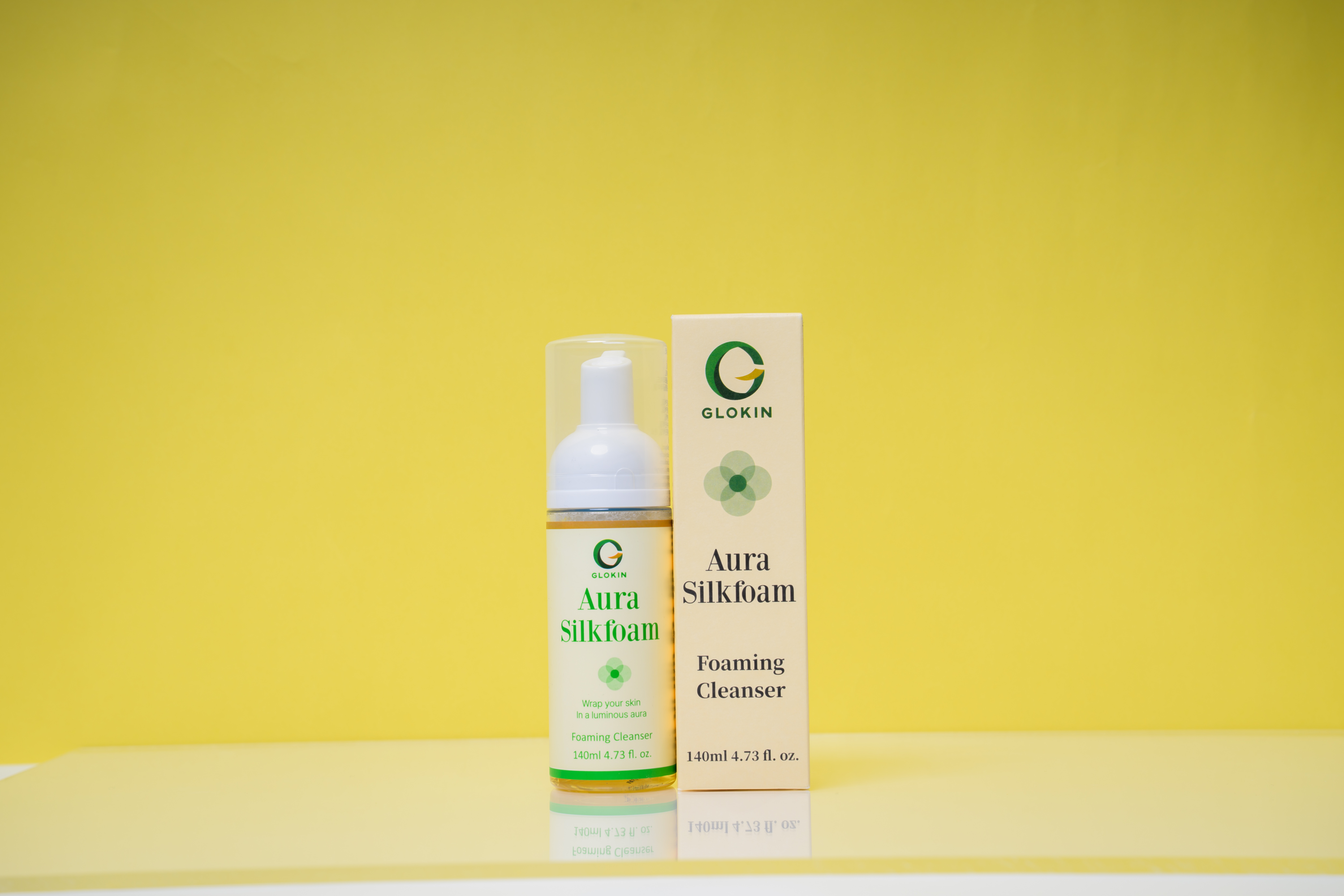 GLOKIN AURA Silkfoam Foaming Cleanser 1243