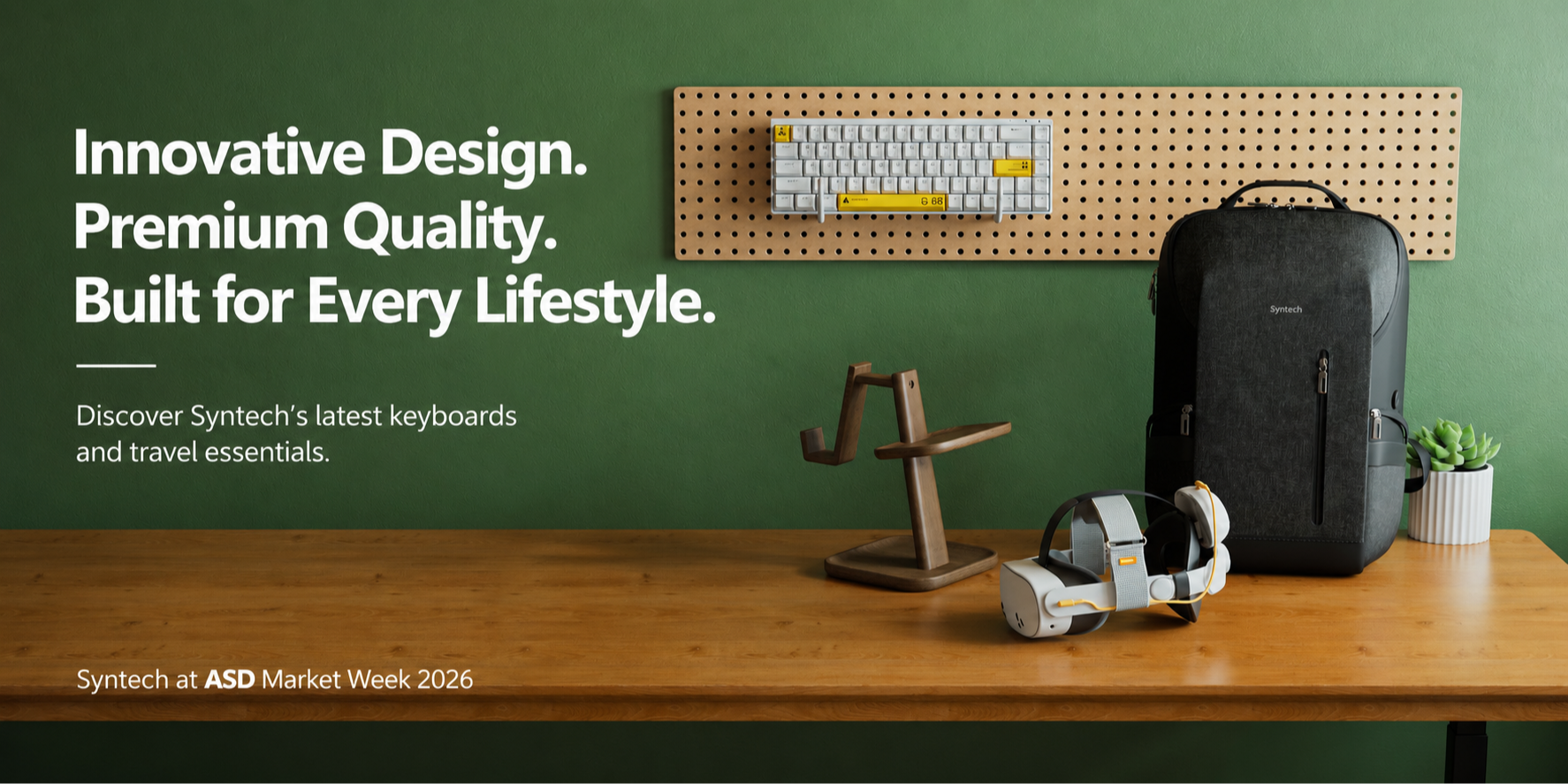 Syntech to Showcase Award-Worthy Keyboards and Travel Essentials at ASD Market Week 2026 164