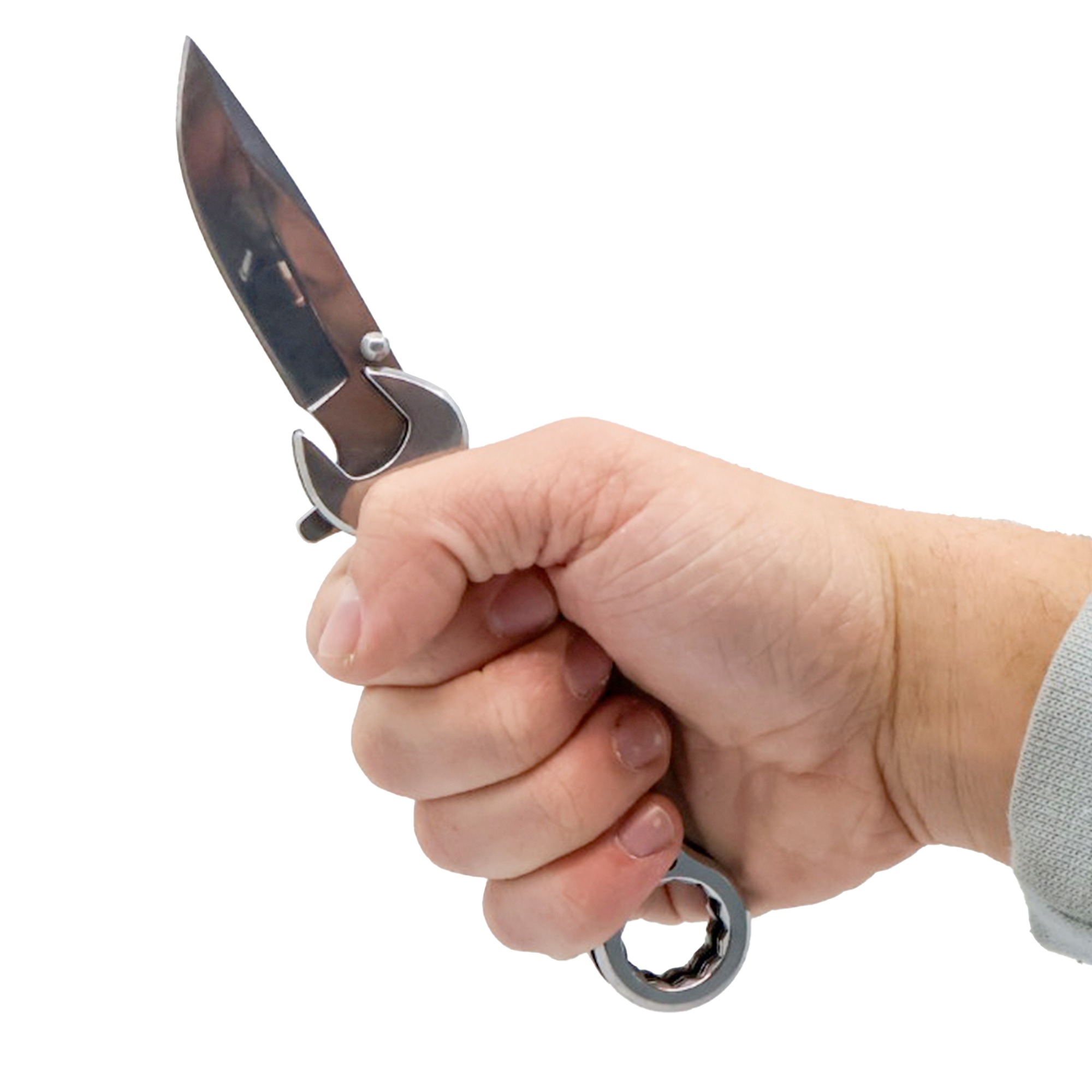 7.5" Spring Assisted Knife with 14mm Wrench 213