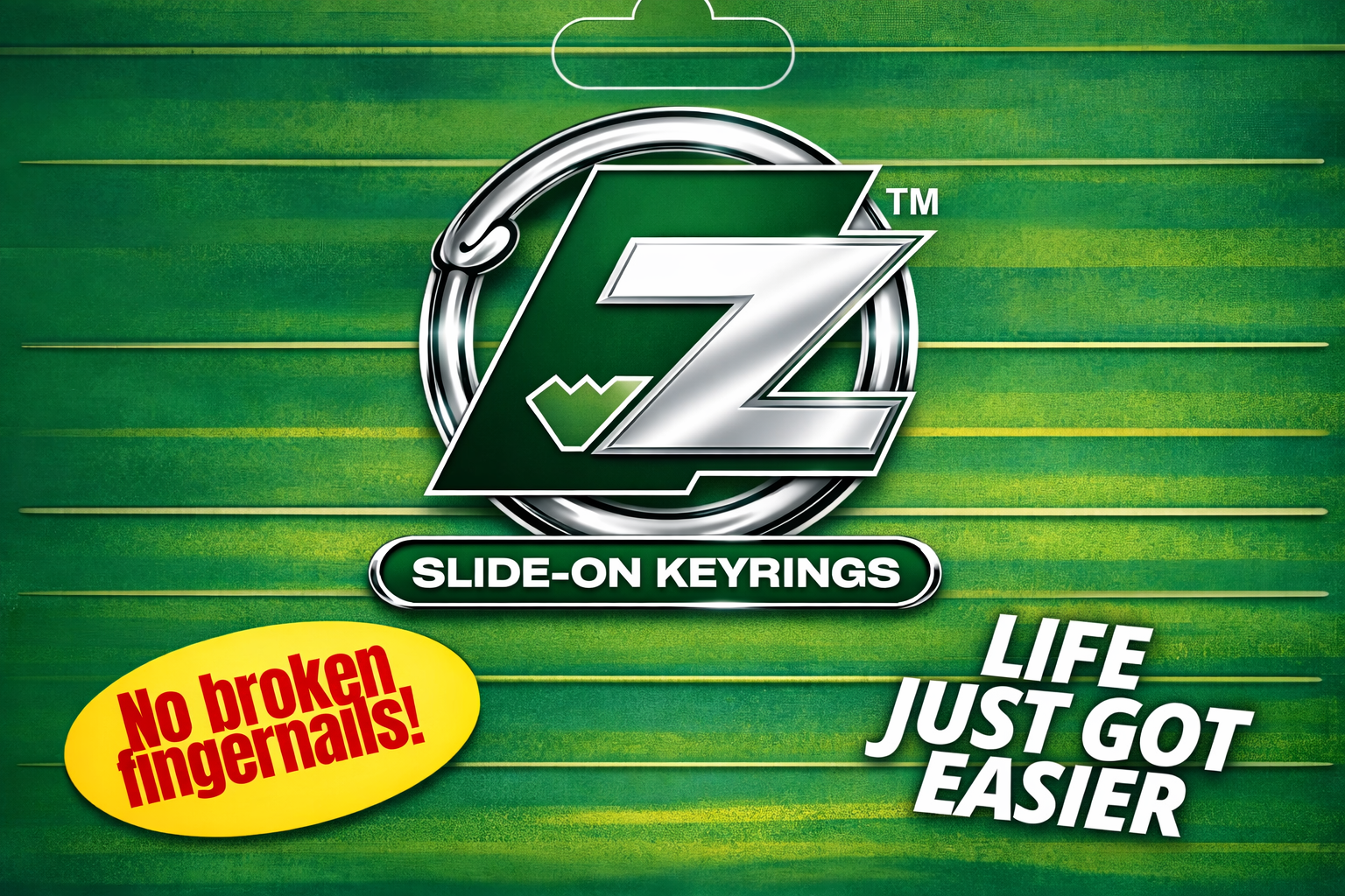 EZ SLIDE ON KEY RINGS 263