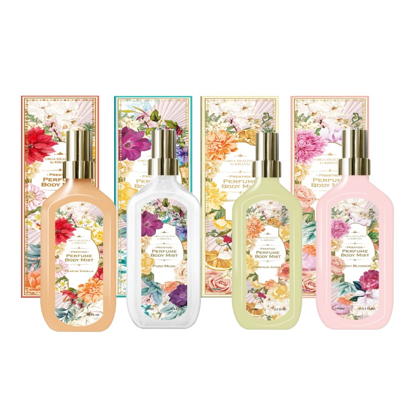 KIRANIA by ORGA HEALINGS PRESTIGE PERFUME BODY MIST 2829