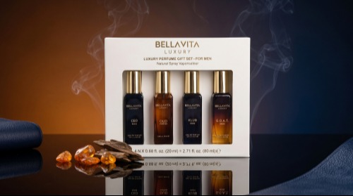 Bellavita Luxury Men's Perfume Gift Set - 20ML x 4 317