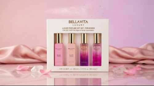 Bellavita Luxury Women's Perfume Gift Set - 20ML x 4 318