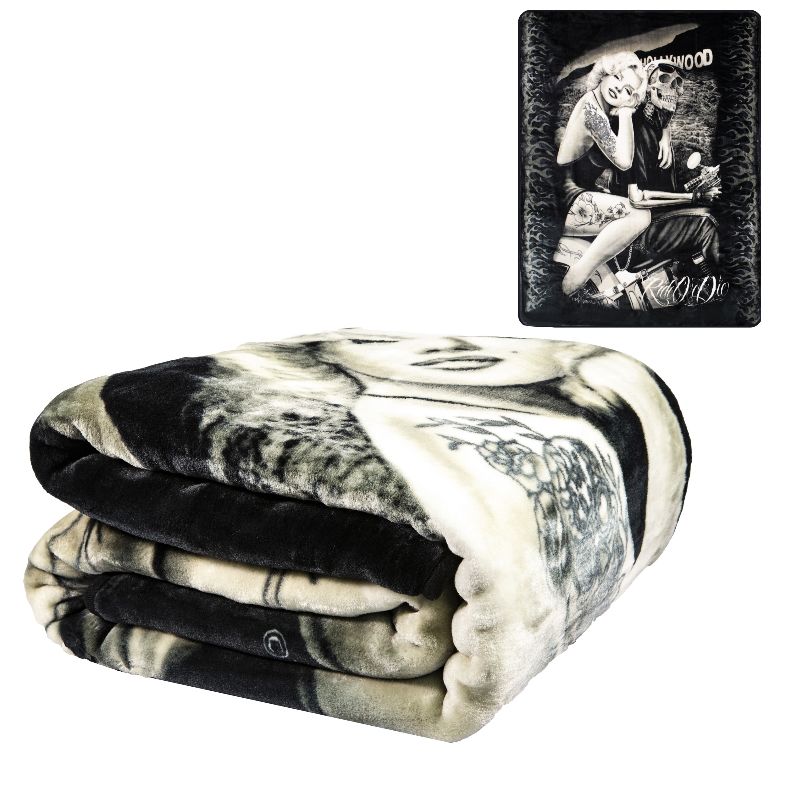 DGA Hollywood Homegirl Queen Size Blanket 473