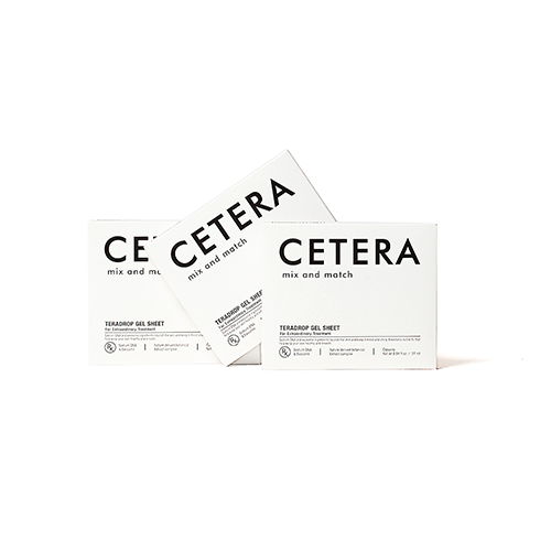 CETERA TERADROP GEL SHEET 518