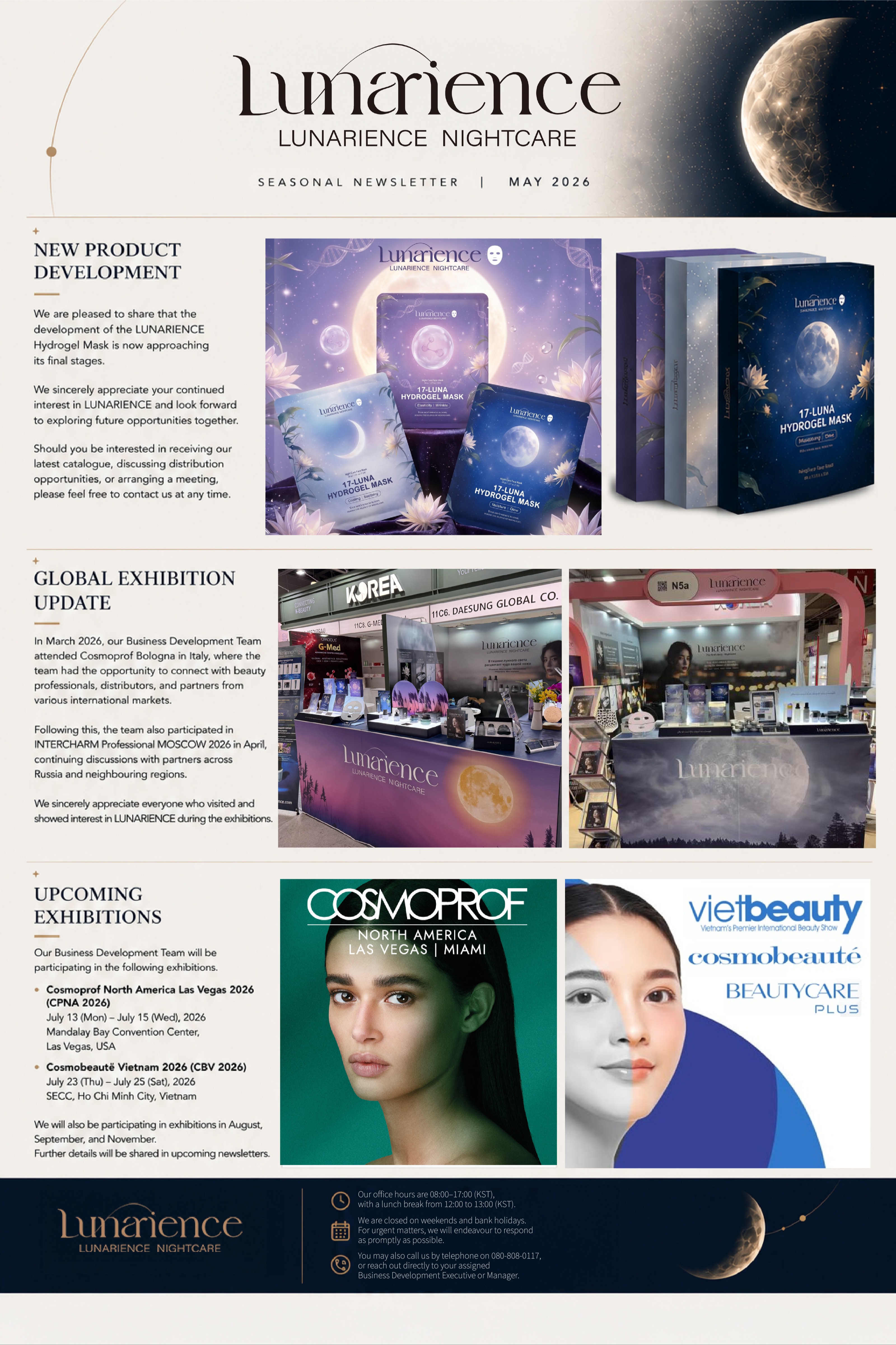 LUNARIENCE SEASONAL NEWSLETTER MAY 2026 716