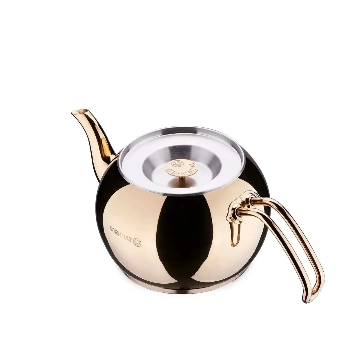 Korkmaz Hanedan Gold Premium Tea Pot Set 771