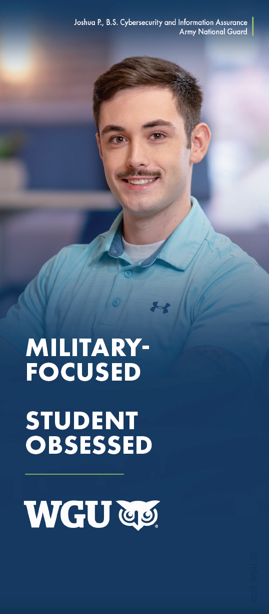 WGU: Military-Focused, Student Obsessed 71