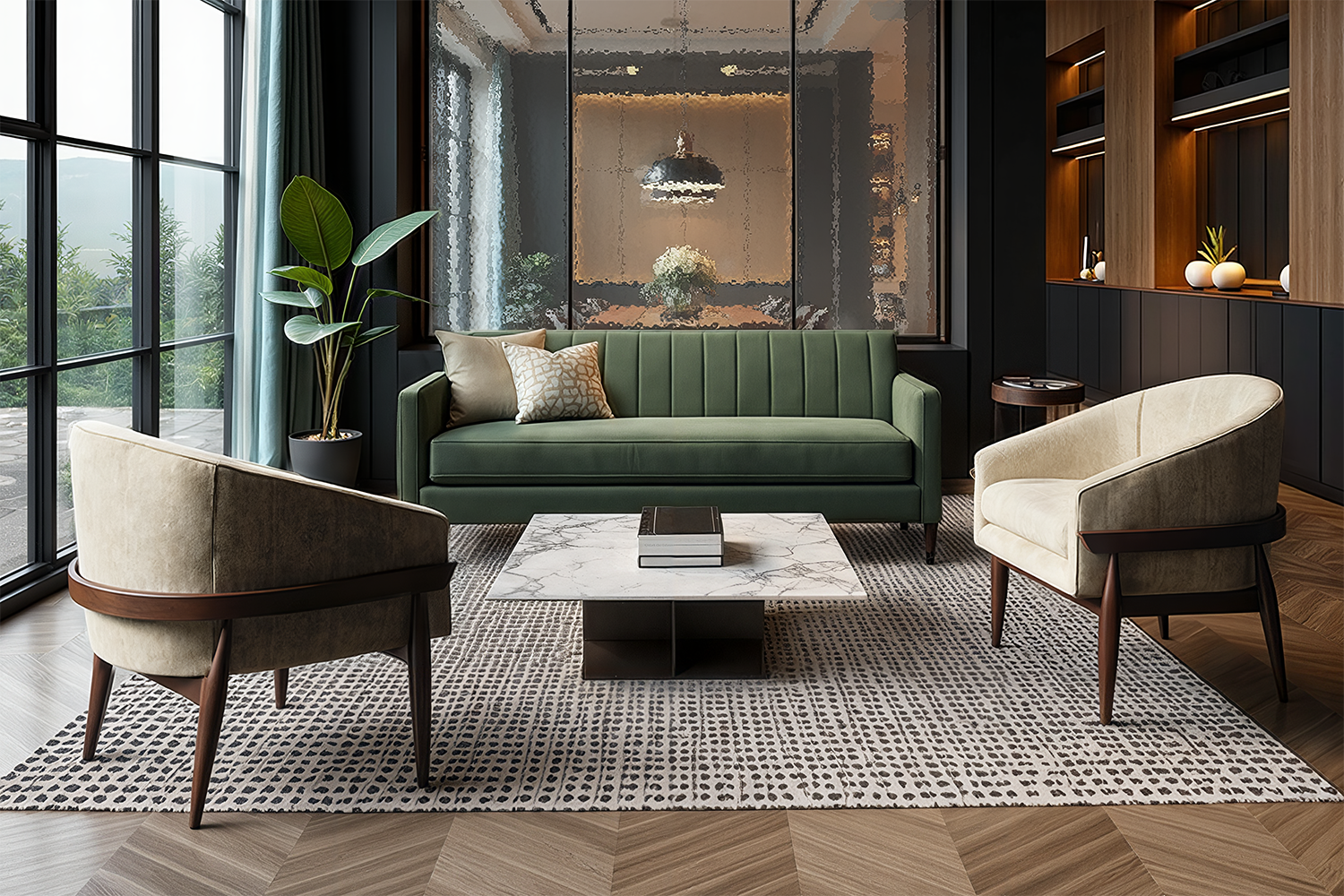 Versatile Lounge Chairs and Sofas 162