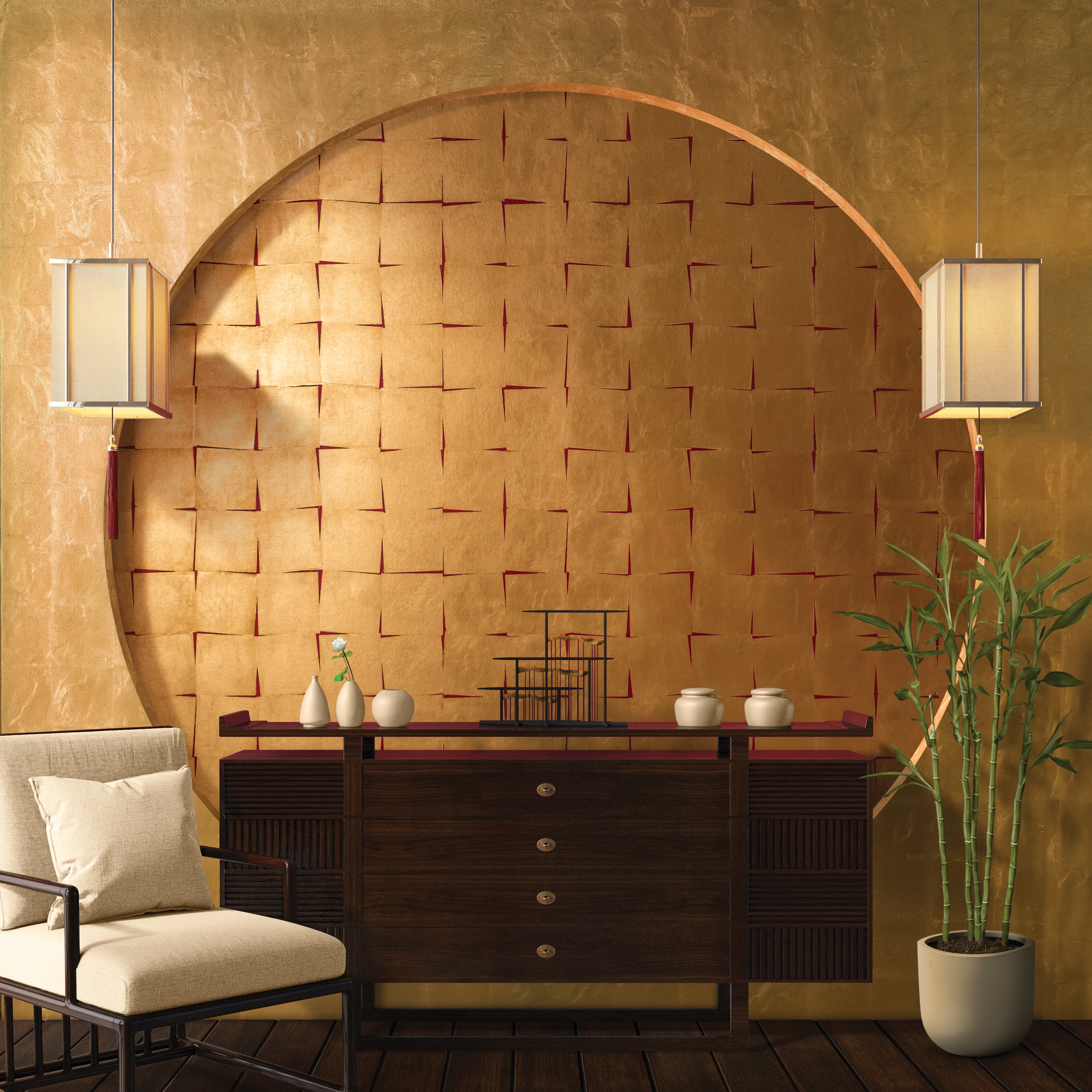 Gilded Cloth™ Wallcovering 242