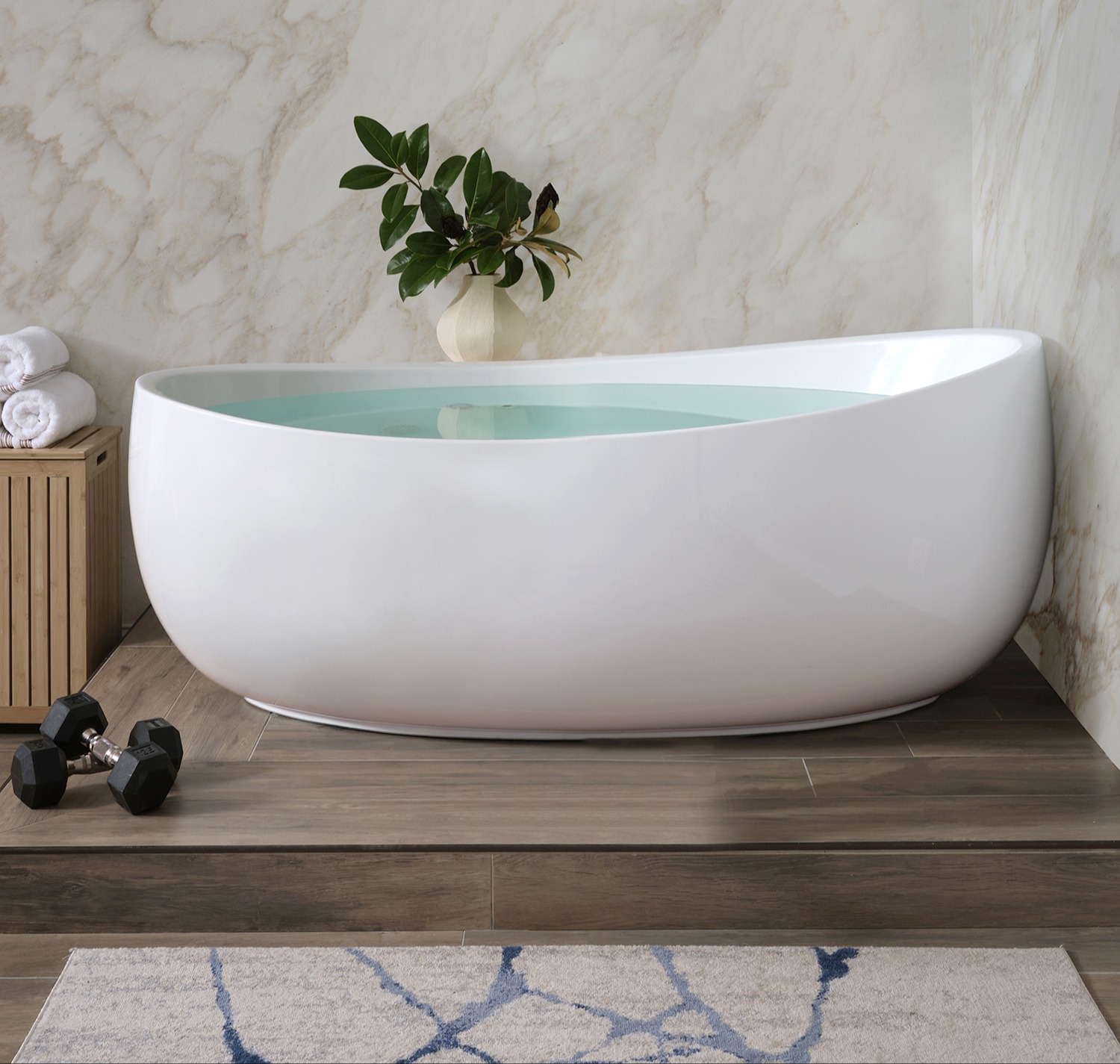 Picasso Freestanding Whirlpool Tub 546