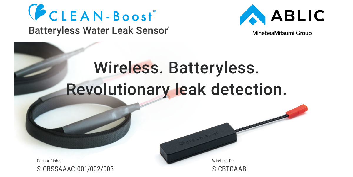 Wireless. Batteryless. Revolutionary leak detect. 122