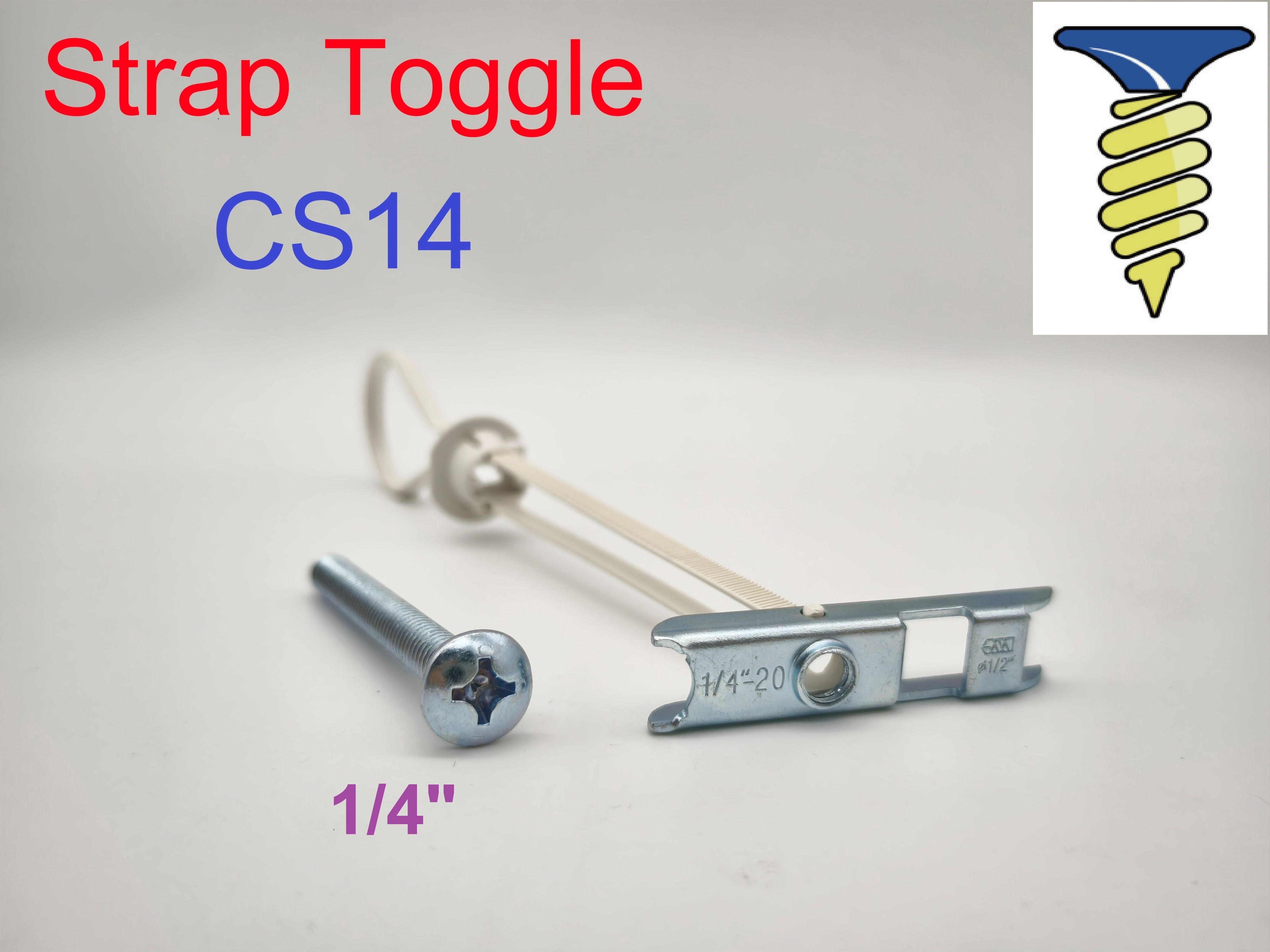 Strap Toggle 1/4" 55