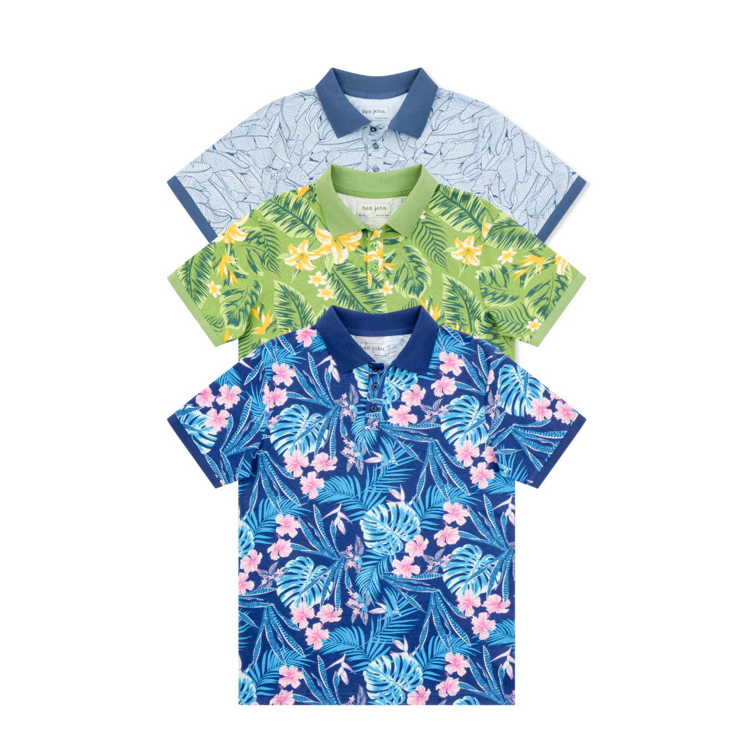 Resort-Ready Printed Polos 24