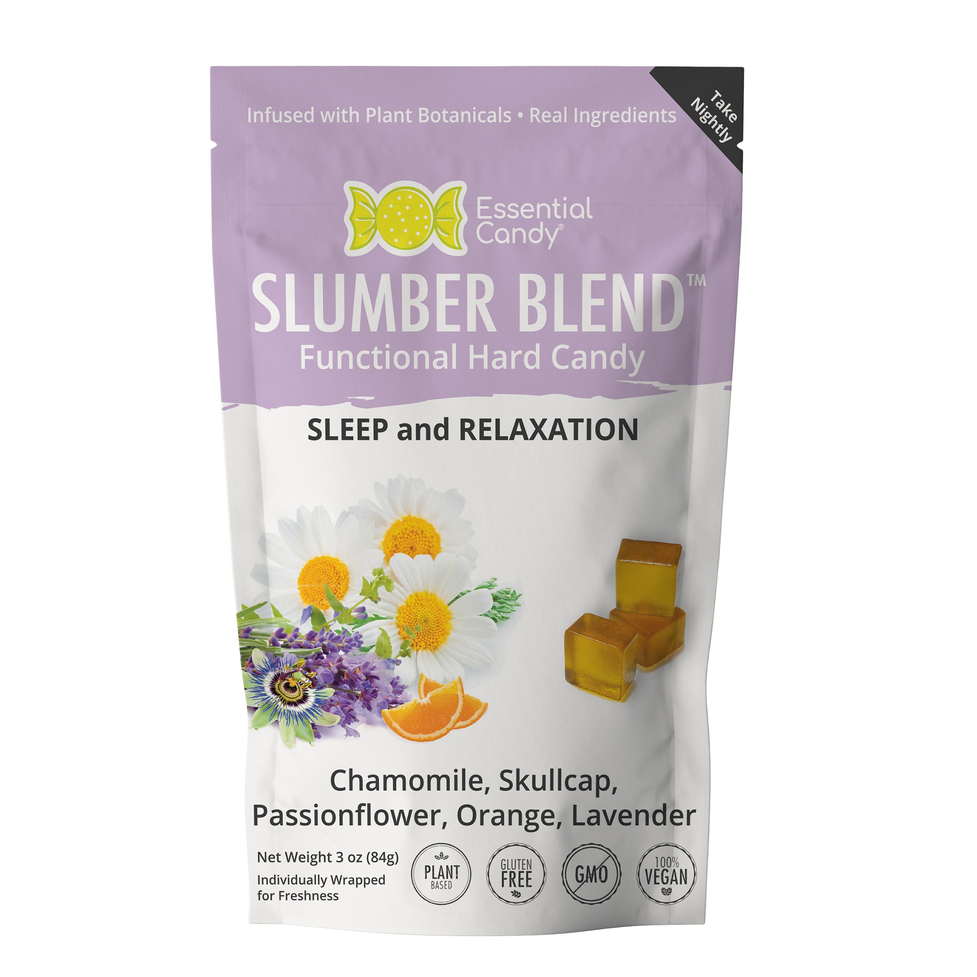 Slumber Sleep Blend Organic Hard Candy 385