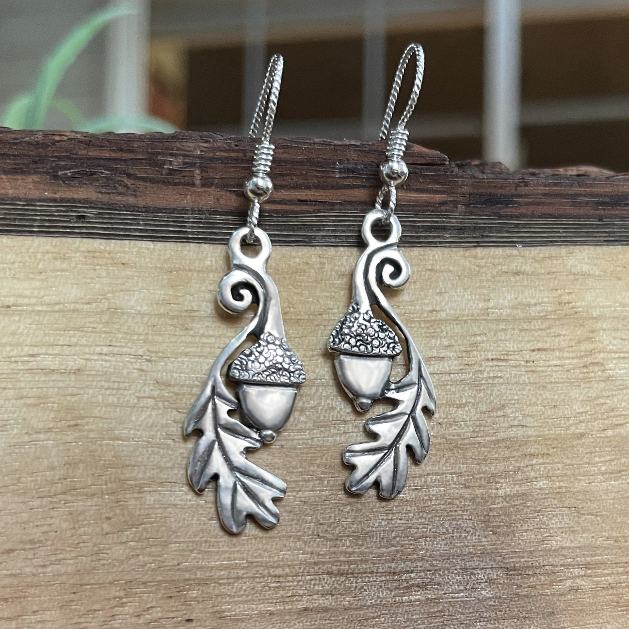Mabon Earrings, sterling silver 510